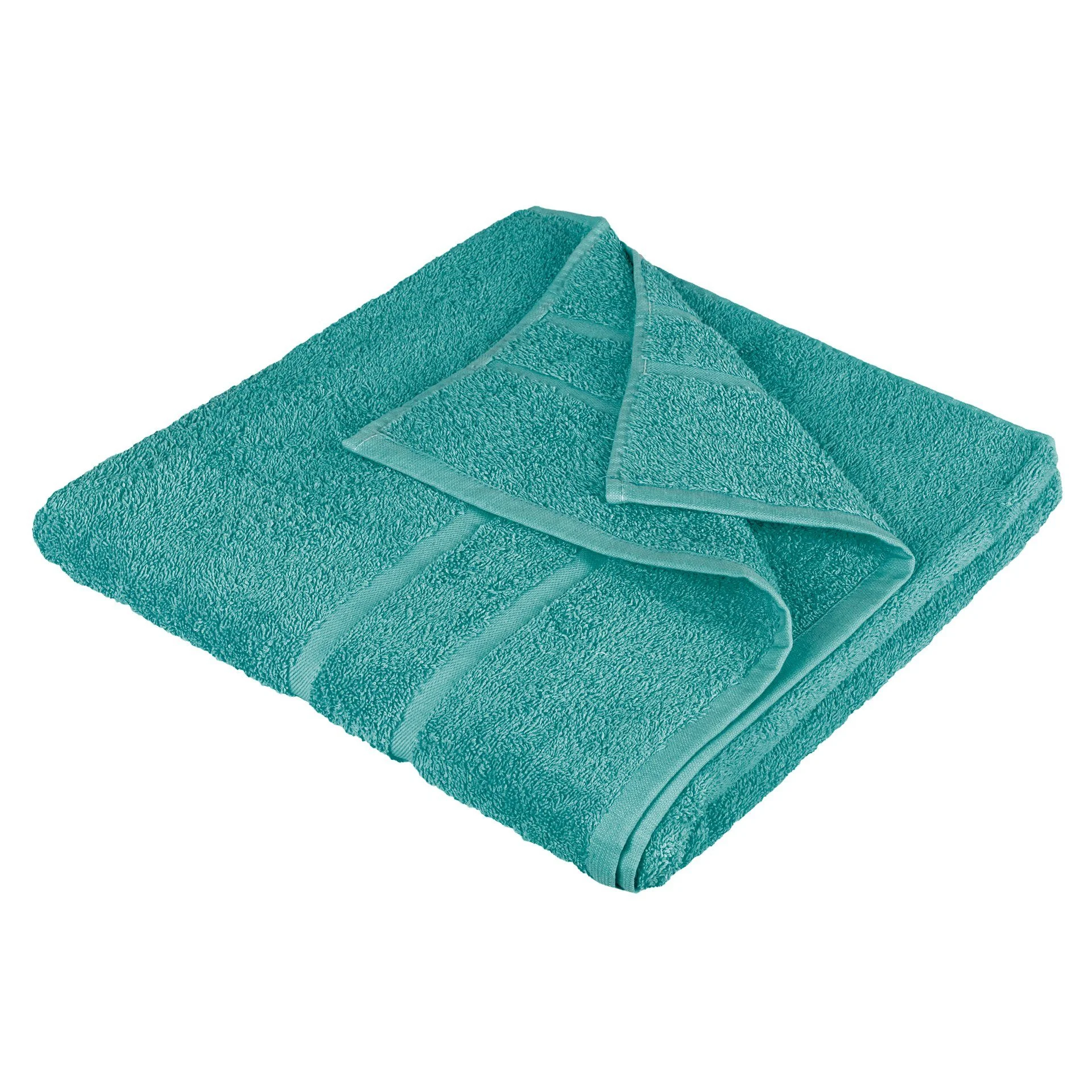 STICKANDSHINE Frottee-Handtücher – Farbe Petrol, 100% Baumwolle, 500 g/m²